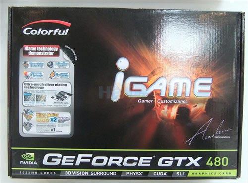Игровое железо - Фото дня: розничная упаковка Colorful GeForce GTX 480